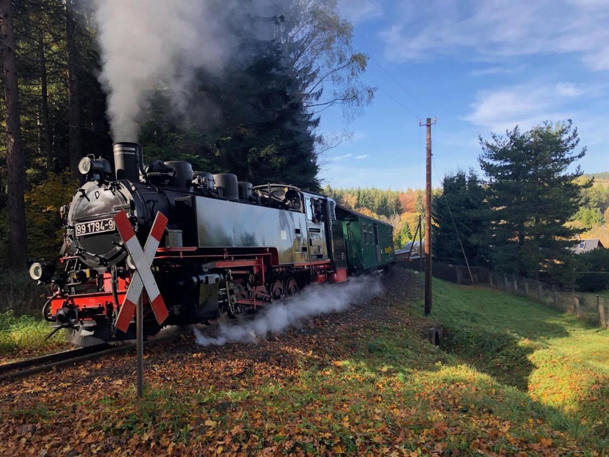 Schaefers Ferienwohnung Oberwiesenthal Bagian luar foto